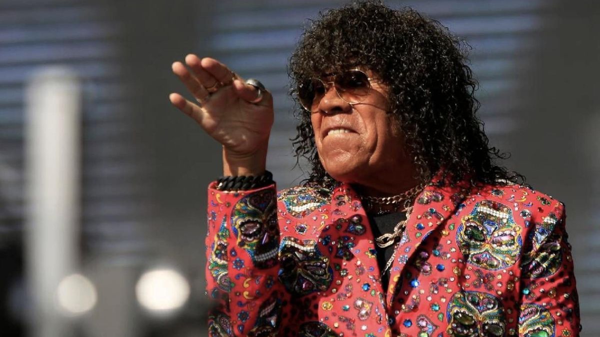 La Mona Jiménez cuando tocó en 2019 en el Lollapalooza. Hoy el cuarteto es Patrimonio de la Humanidad.