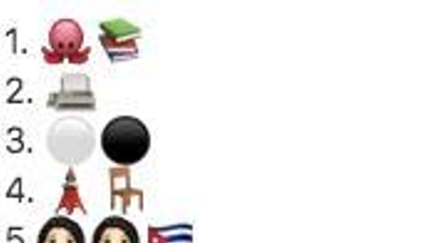 ¿Cuántos bares y comercios de La Laurel identificas por emojis?