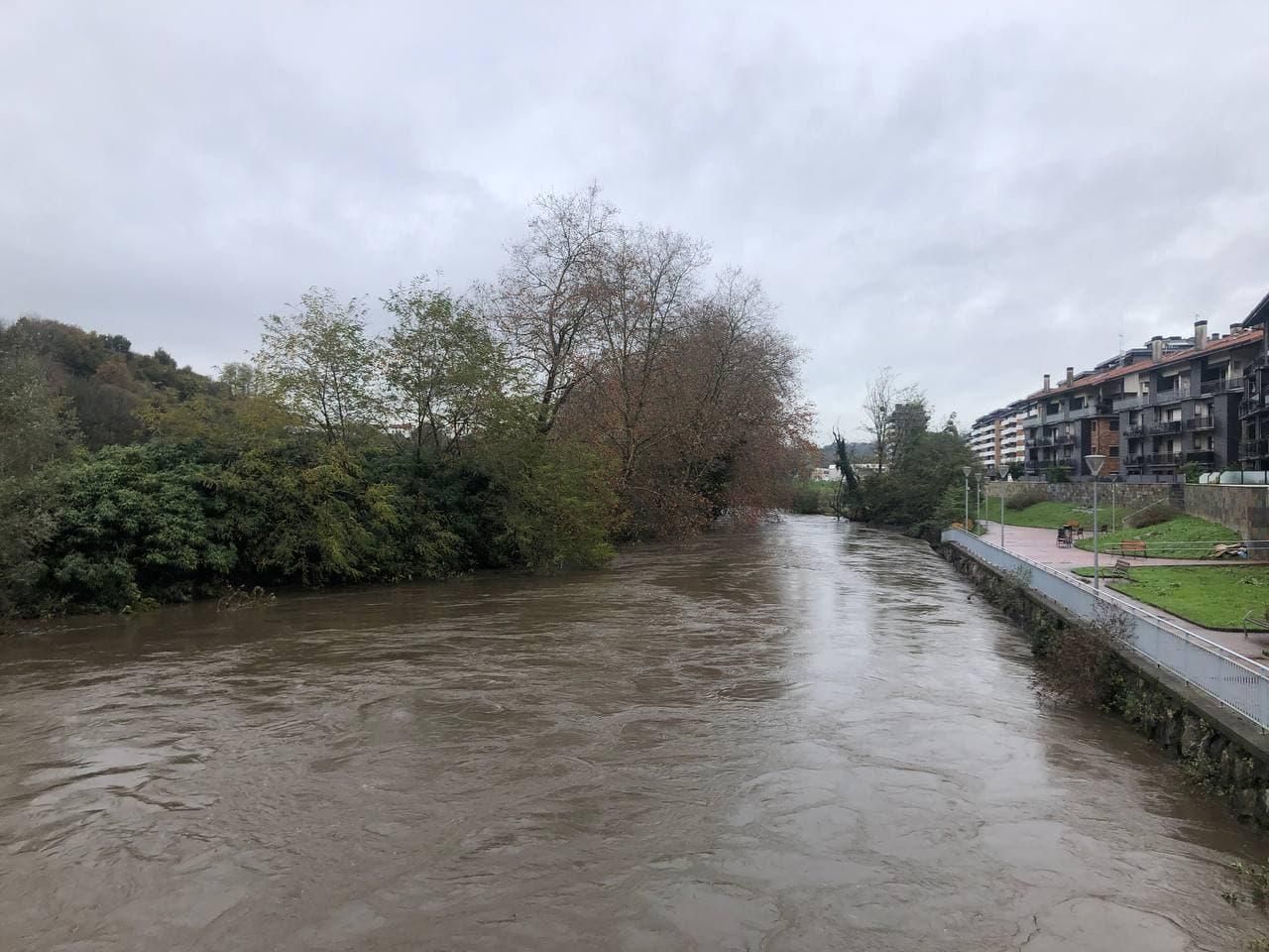 El Urumea, a su paso por Ergobia