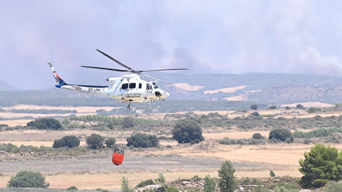 Última hora de los incendios en España: el fuego en las Cinco Villas calcina 7.600 hectáreas