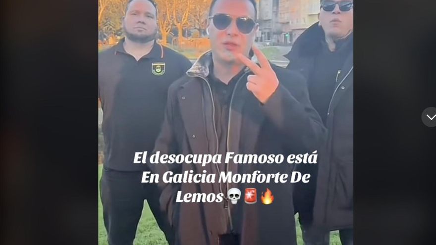 Un grupo de desokupas de Valladolid se equivocan de dirección en Monforte y acaban denunciados por coacciones