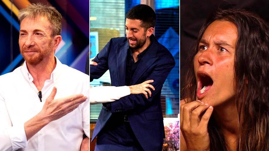 'El Hormiguero' (14.5%) lidera frente a 'La Revuelta' (12.6%) y 'Supervivientes: Tierra de nadie' (20.8%) domina después