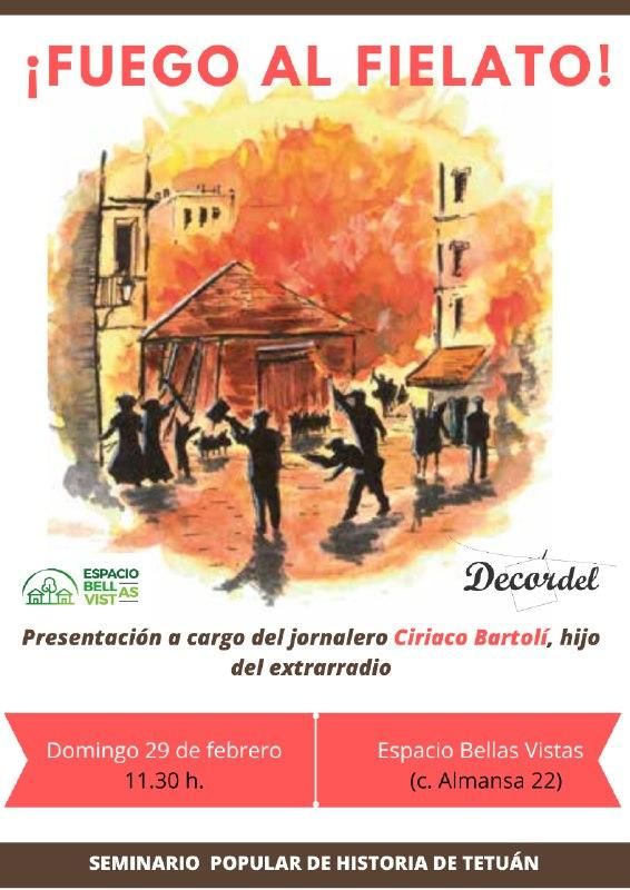 Cartel de la presentación