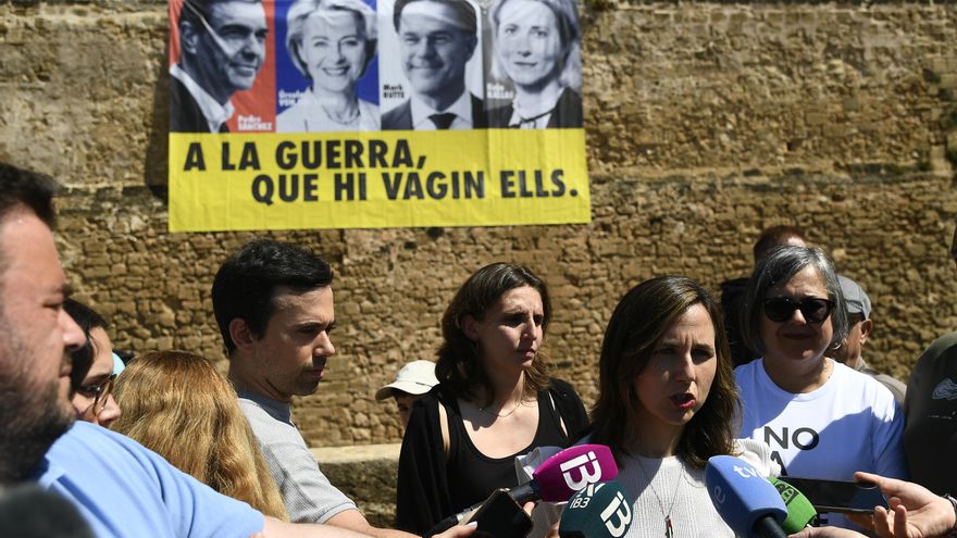 Belarra acusa al Gobierno de Sánchez de apostar "totalmente por el régimen de guerra"