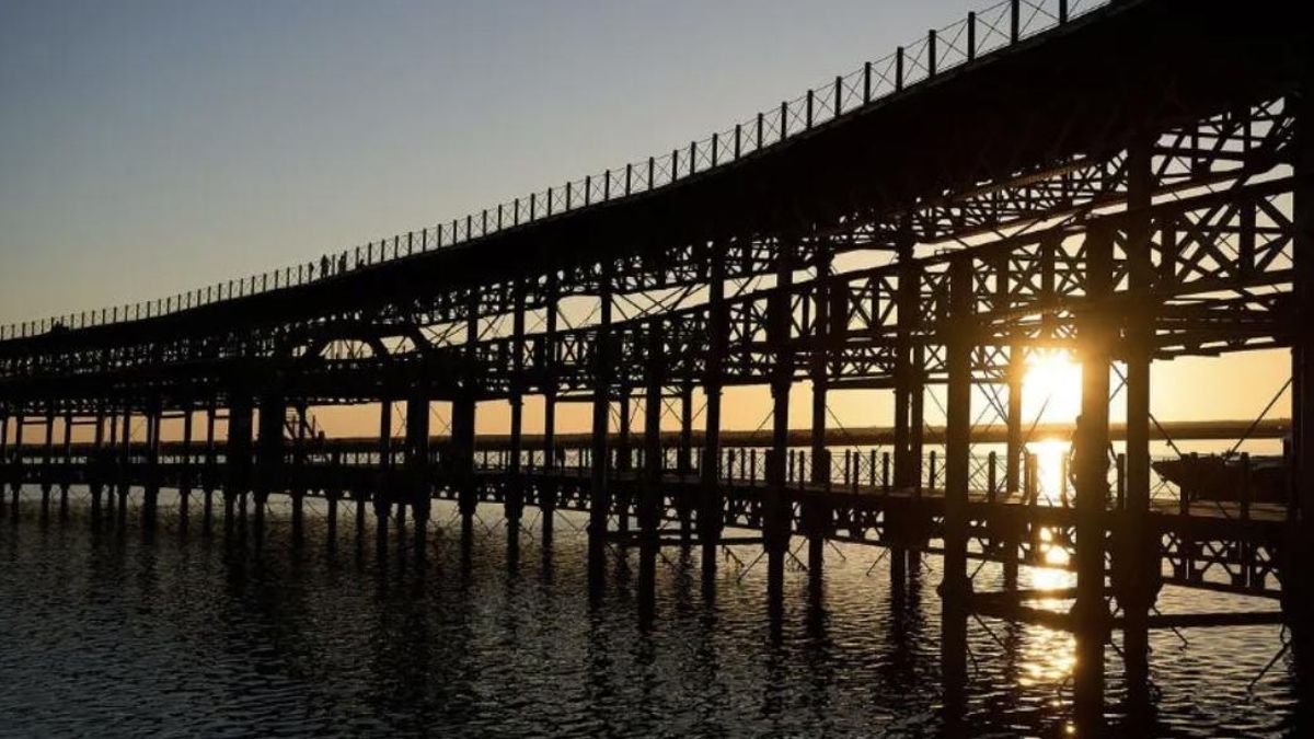 Imagen del muelle de Río Tinto, en Huelva
