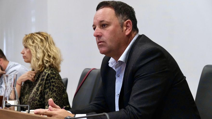 Manuel González., consejero del Grupo Socialista en el Cabildo de La Palma.