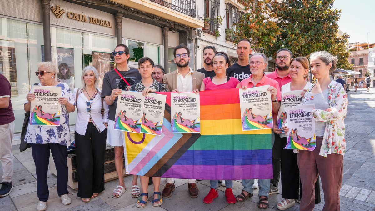 Rueda de prensa de la Plataforma Córdoba por la Diversidad