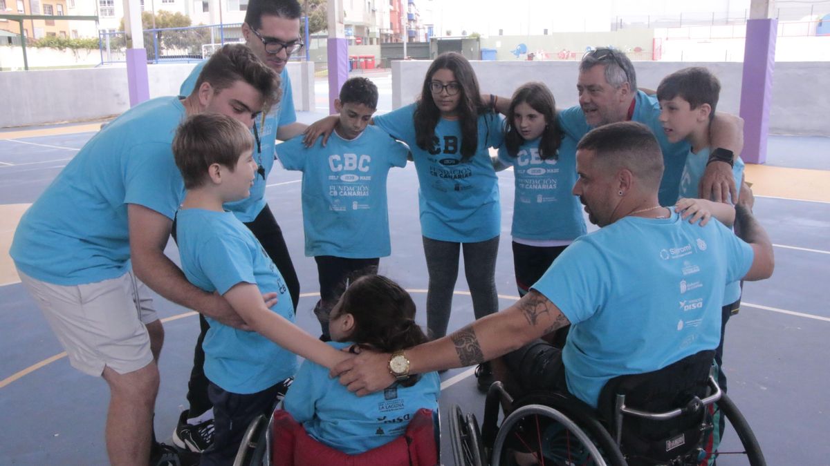 Las escuelas de baloncesto inclusivo de La Laguna inician el curso