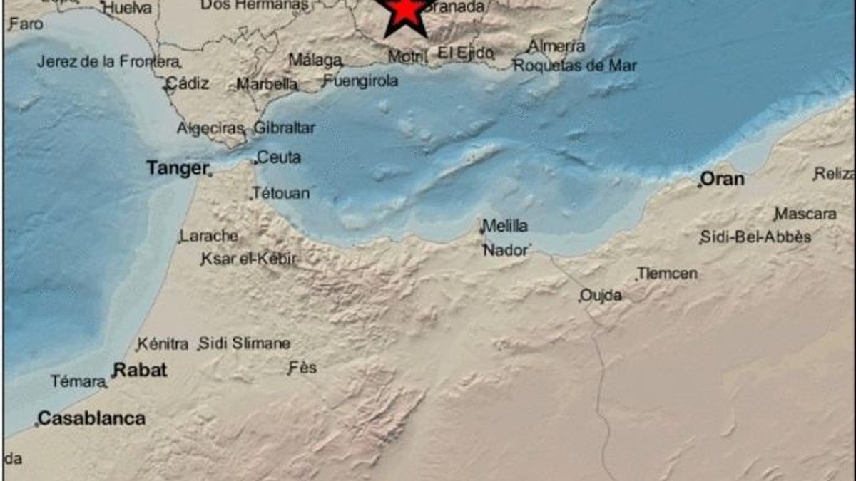 Localización del seísmo de magnitud 3,5 y epicentro en Santa Fe de este martes