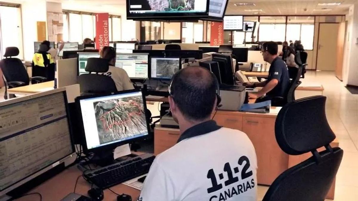 Wounded an 89 -year -old man after falling down a hillside with his car in Tenerife