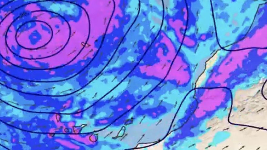 Samuel o Therese: la Aemet aclara la confusión con el nombre de la borrasca que afectará a Canarias esta semana