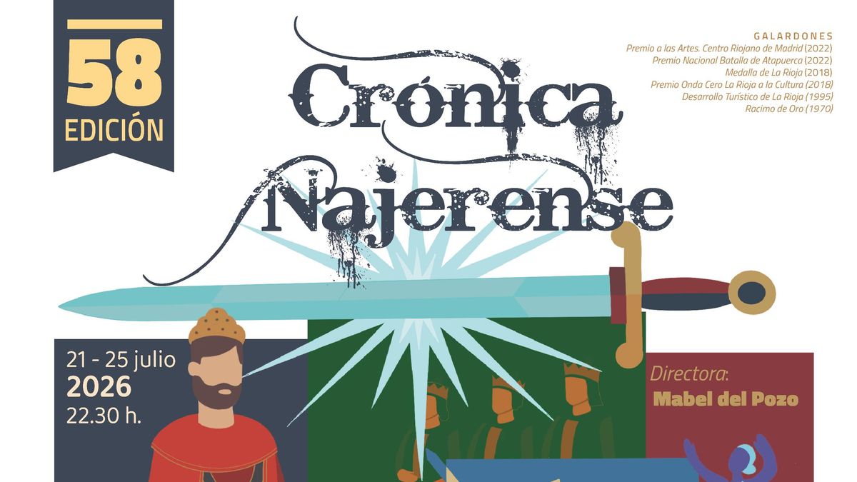 La Crónica Najerense ya tiene cartel para su próxima edición