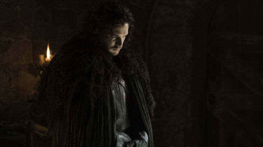 Jon Snow como lord comandante de la Guardia de la Noche en la temporada 5 de 'Juego de tronos'