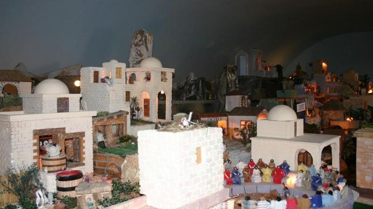 Belén mecánico de Sorzano