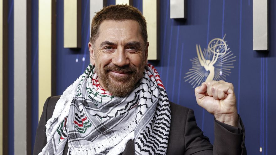 Javier Bardem en la gala de los Emmy
