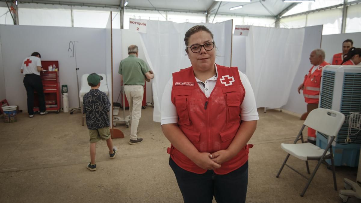 Nerea Casas, de Cruz Roja
