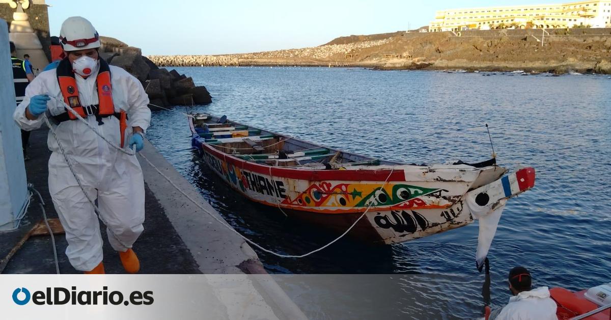 Cerca de 200 personas llegan a las costas canarias a bordo de tres embarcaciones, entre ellas dos menores