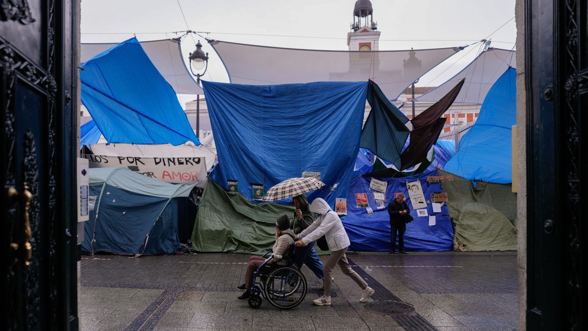 La Comunidad de Madrid arranca la semana con pocas lluvias y máximas por debajo de 20 grados