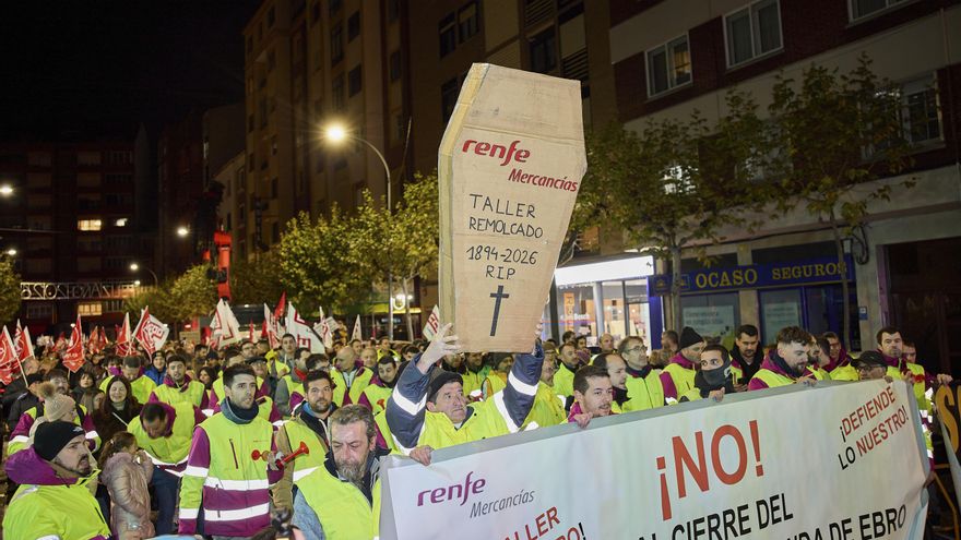 Miranda de Ebro exige a Renfe mantener el taller de remolcado que cerrará en 2026