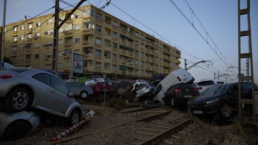 EuropaPress 6315250 valencia oct 31 2024    this photo shows view of the flood hit area in