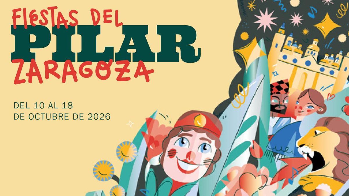 Consulta toda la programación diaria de las Fiestas del Pilar 2026 en Zaragoza