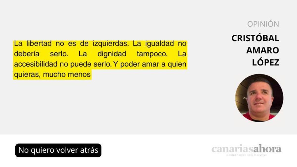 No quiero volver atrás