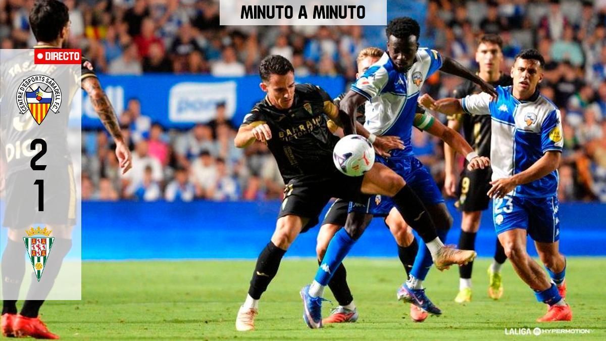 Sigue en directo el CE Sabadell - Córdoba CF en 'Cordópolis' (2-1)