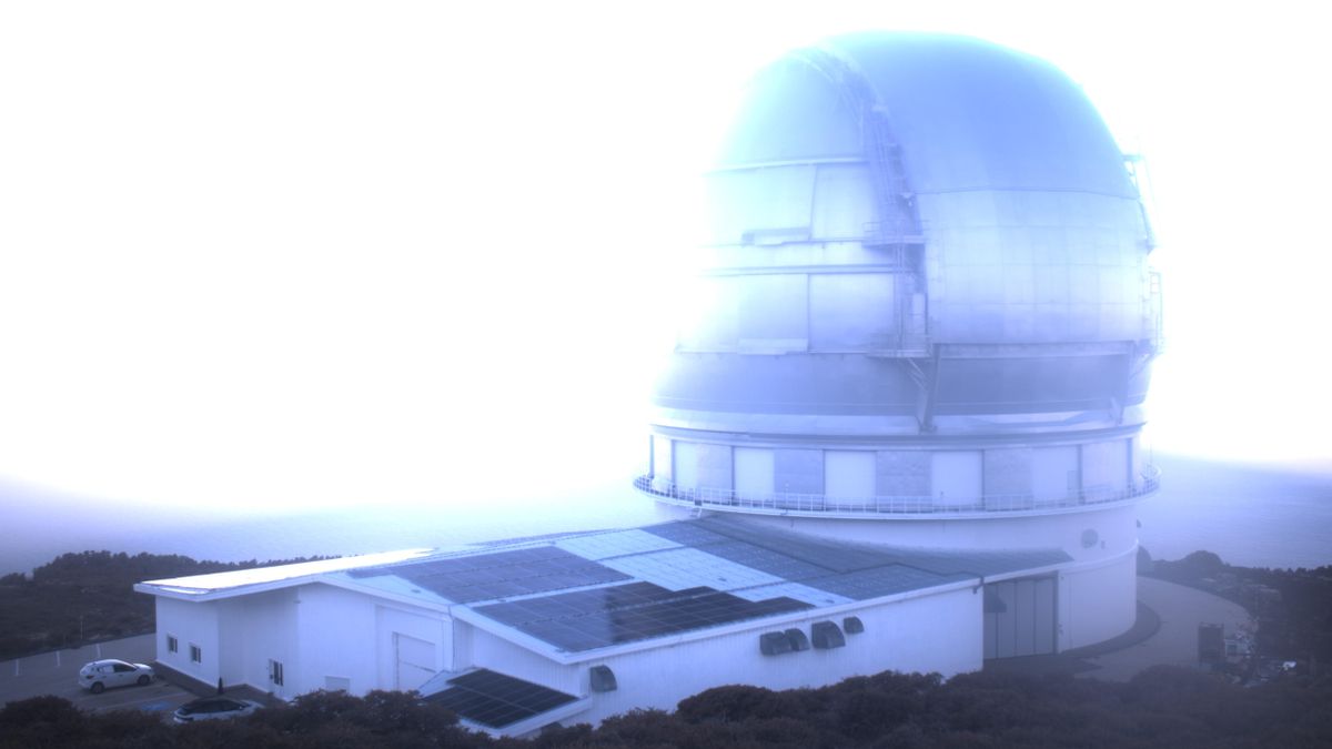 El Roque espera la nieve con 1,9 grados bajo cero