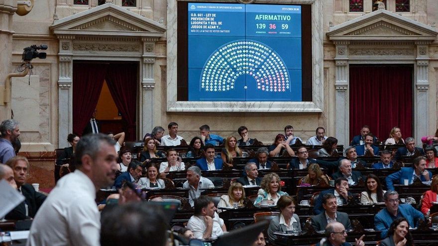 Diputados aprobó el proyecto que busca combatir la ludopatía y regular las ciberapuestas