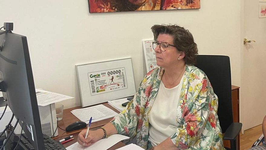 La consellera Catalina Cirer participa por videoconferencia en la Conferencia Sectorial de Infancia y Adolescencia.