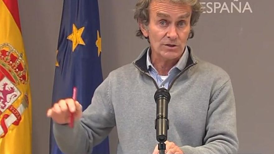 Fernando Simón en rueda de prensa