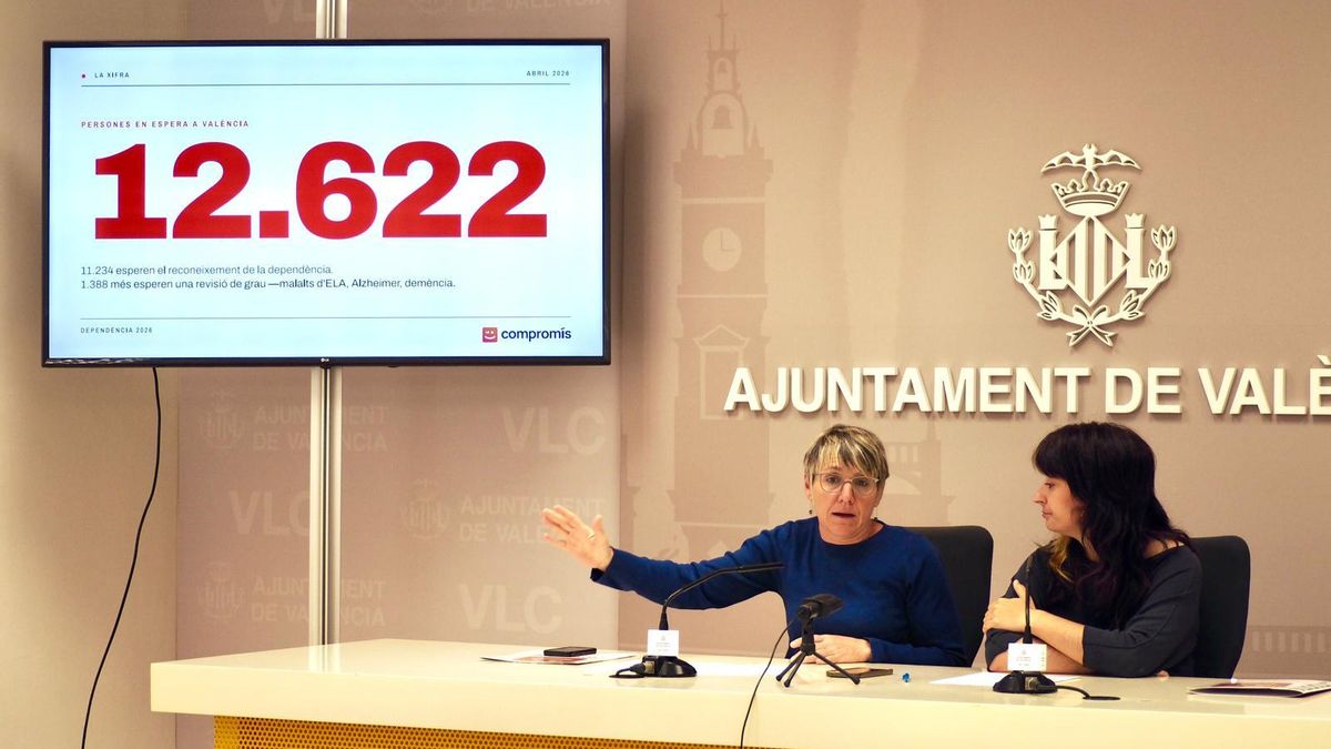Compromís denuncia el "colapso" en dependencia en València: más de 12.000 personas en lista de espera