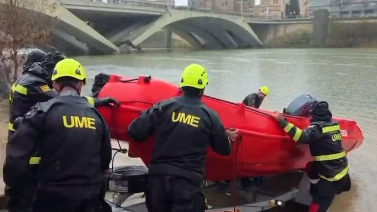 La UME se incorpora a la búsqueda de Pablo Cebolla y Ares Miguel, desaparecidos en Zaragoza