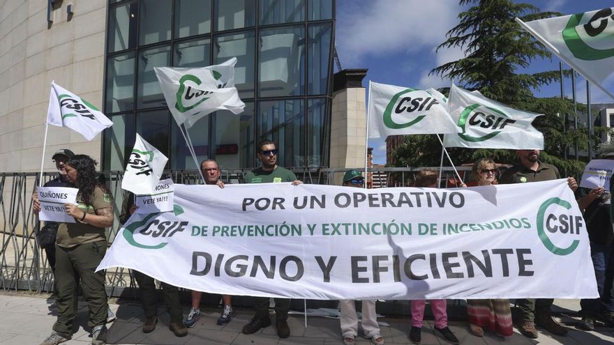 CSIF acusa a Suárez-Quiñones de “propaganda” por “ocultar las carencias” de la campaña contra incendios