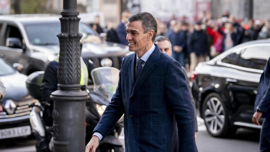 El presidente del Gobierno, Pedro Sánchez