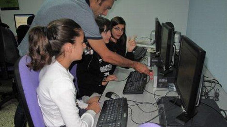 Un momento del taller