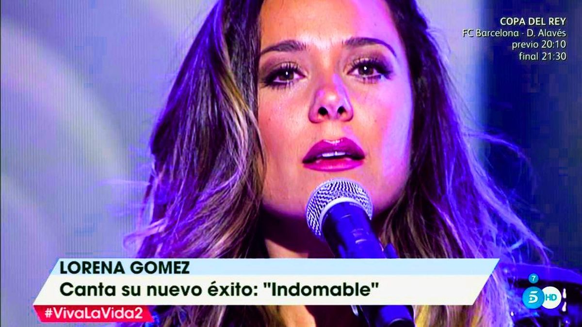 Lorena Gómez se emociona en el programa de Toñi Moreno por una sorpresa