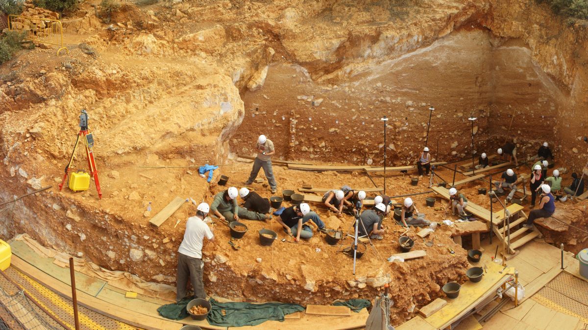 El yacimiento Gran Dolina es uno de los más fructíferos de la Sierra de Atapuerca