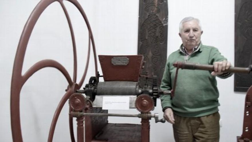 Máquina del centro de interpretación. / Astorgaredaccion.com