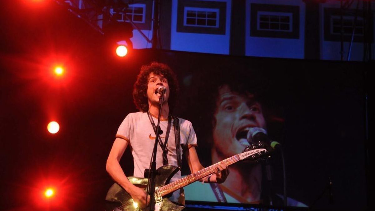 Una banda musical participando en el 'Sonora Las Palmas de Gran Canaria'