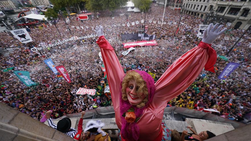 La Ertzaintza investiga una posible agresión sexual en la Aste Nagusia de Bilbao