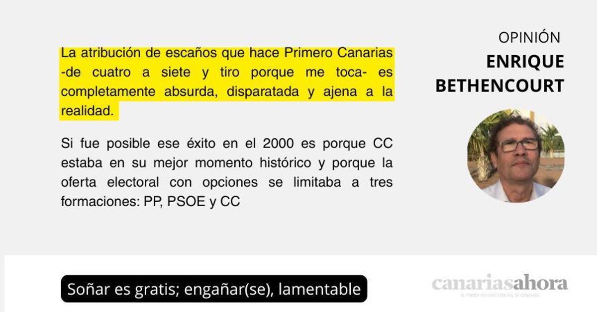 Soñar es gratis; engañar(se), lamentable