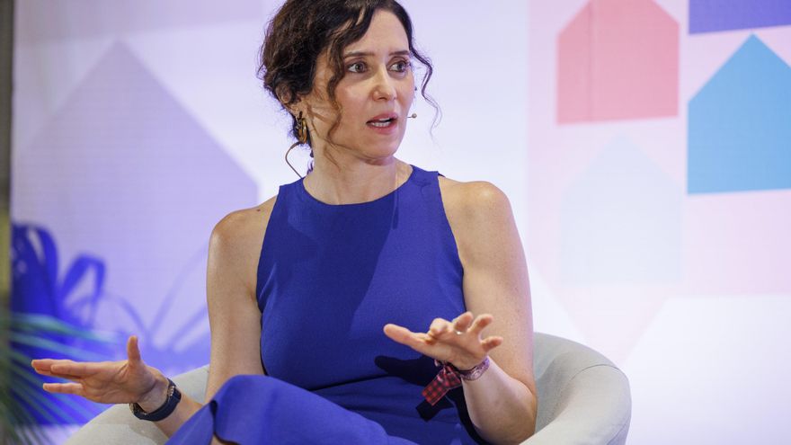 La presidenta de la Comunidad de Madrid, Isabel Díaz Ayuso. EFE/Javier Cebollada