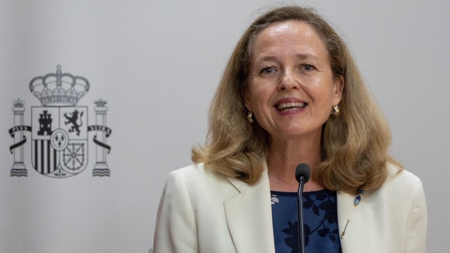 La vicepresidenta primera del Gobierno, Nadia Calviño, en una fotografía de archivo. EFE/David Arjona