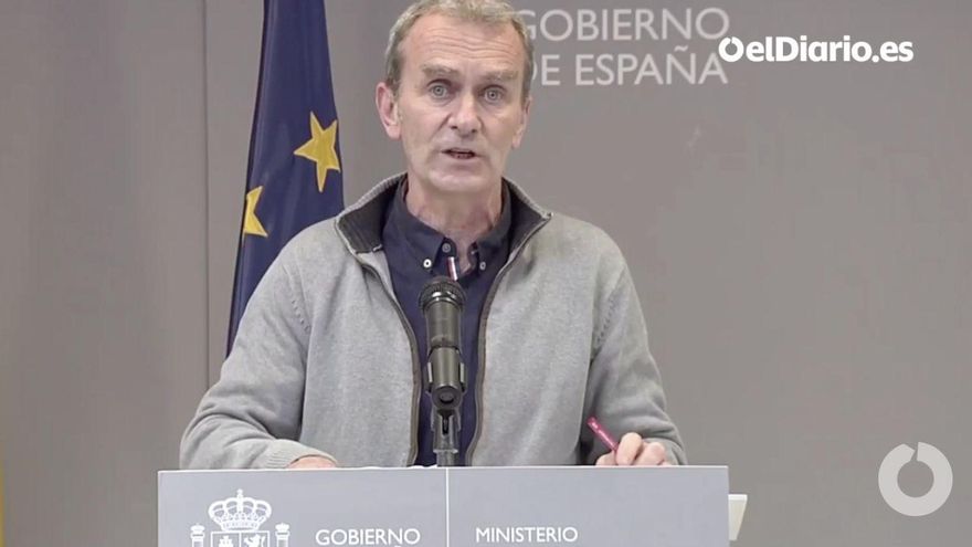 Fernando Simón en rueda de prensa.
