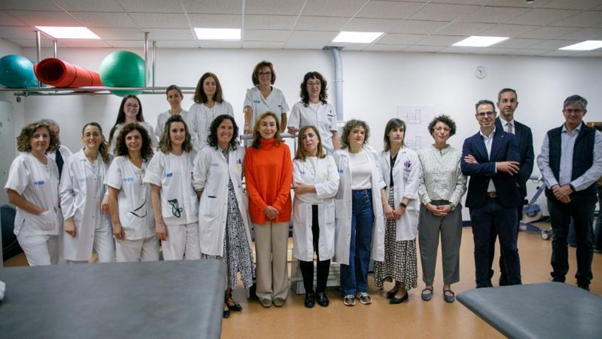 Martín con el equipo de la Unidad