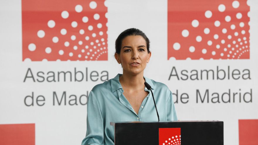 La candidata de Vox a las elecciones de la Comunidad de Madrid, Rocío Monasterio