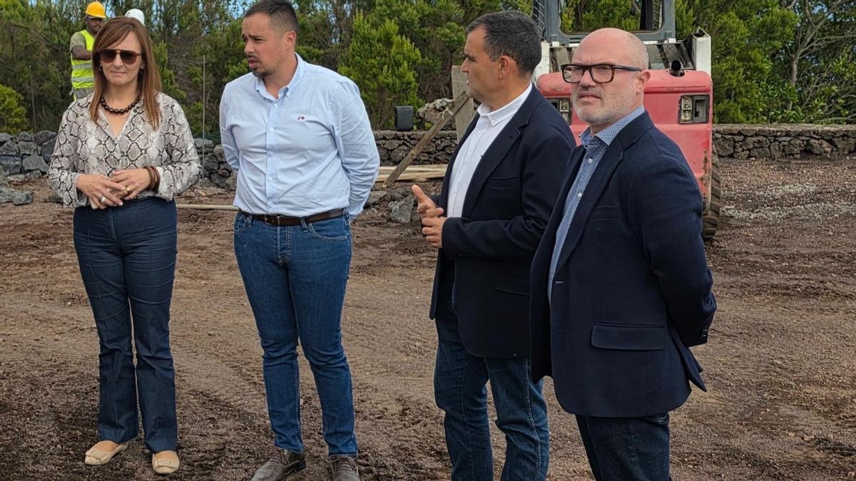 La Consejería de Presidencia y el Ayuntamiento de Villa de Mazo mejoran la seguridad en espacios públicos del municipio