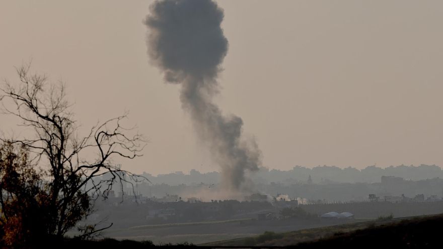Un ataque israelí sobre la Franja de Gaza