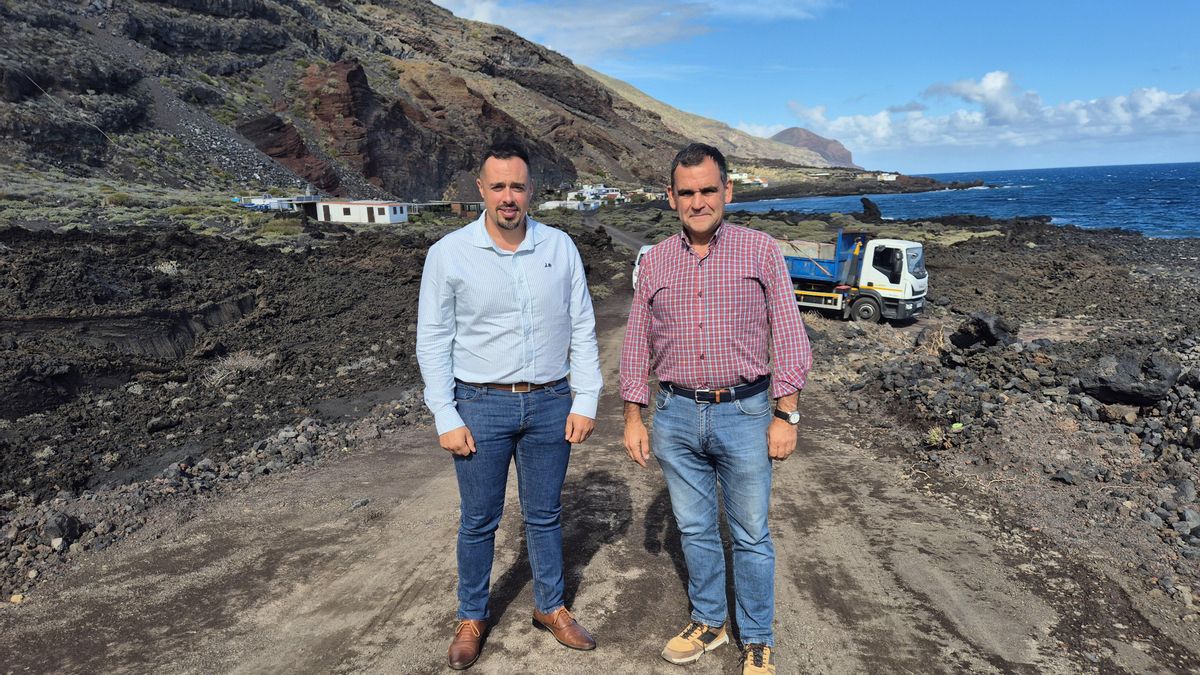 El Ayuntamiento de Villa de Mazo inicia las obras de mejora y asfaltado de la pista del Porís